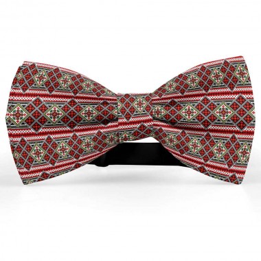 Papion personalizat, motive traditionale, multicolore